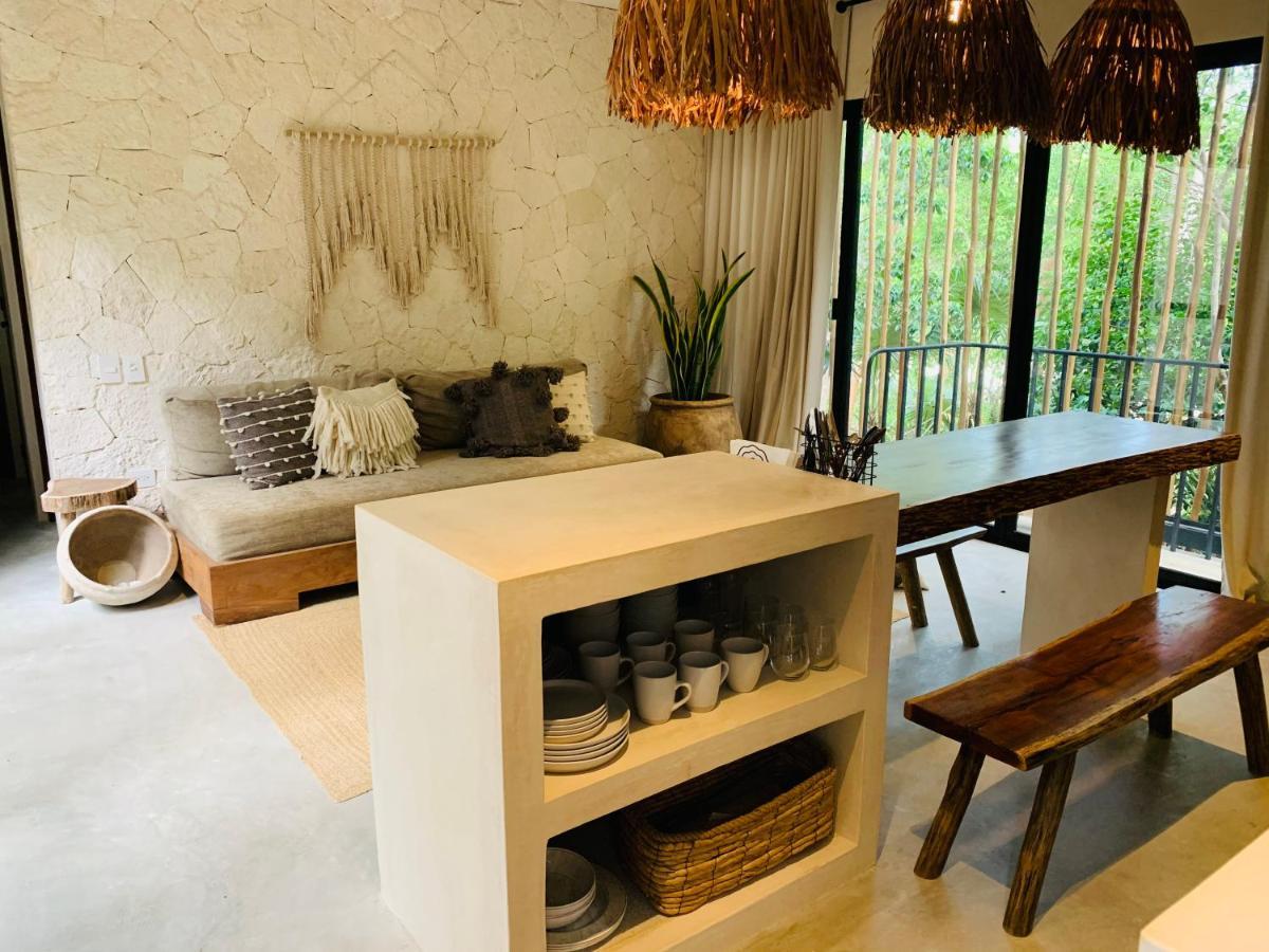 Vida Jungle Boho Apart 9 With Special Fee To Access Hotel Bardo Tulum Exterior foto